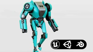 BATTLE DROID DF100 Rigged for Unreal Engine - Unity - MIXAMO