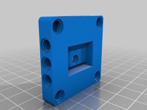 Lego technic mpu6050 case adapter