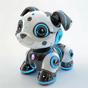 Stylized Robotic Pet Dog