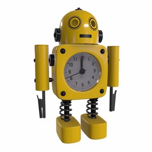 robot clock