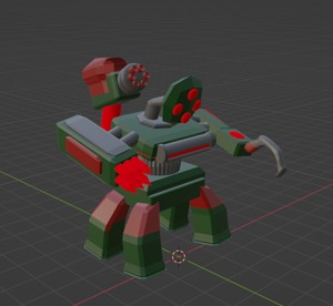 BATTLE ROBOT NAME: XR860