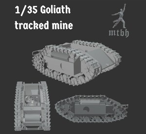 1-35 Goliath tracked mine Sdkfz 303
