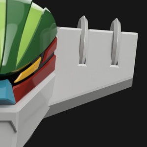 Kotetsu Jeeg head pendant