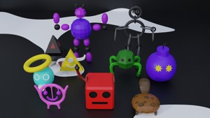 Cute Monsters and Creatures