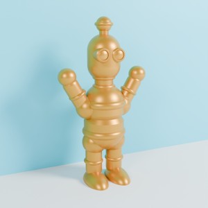 HAPPY CUTE ROBOT