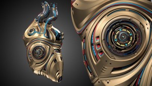 Sci-Fi Robot Heart 2b