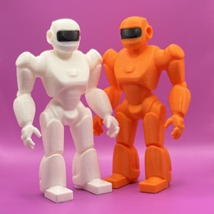 ROBO | NOVA DROID – 3D PRINTABLE ROBOT FIGURE & KEYCHAIN