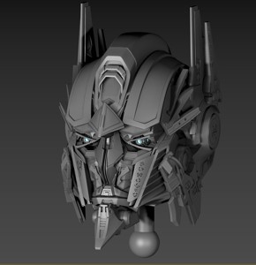 Optimus Head 3d print model