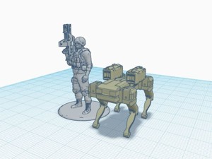 Aliens Kitbash: USCM "Good Boy"