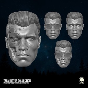 Terminator fan art 3D printable file for action figures