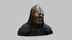 Sci-Fi Templar Warrior 3D Model - High-Quality Asset