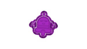 ROBOT (29) CUTTER AND STAMP, COOKIE CUTTER, FORM STAMP, COOKIE CUTTER, FORM