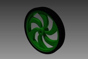 Plastic Wheel
