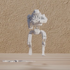 FILE: BATTLE ROBOT V2 IN STL DIGITAL FORMAT