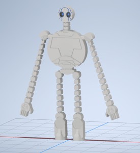 Articulated Roz-bot