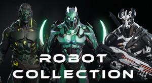 Robot sci fi pack Collection