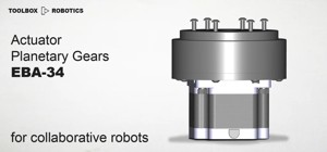 Planetary Gears Actuator EBA34 - NEW UPDATED 2024