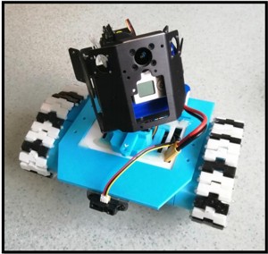 Tank robot with RC command
