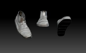 C-3PO right shoe
