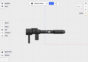 ROBOSEN OPTIMUS PRIME ION BLASTER REPLACEMENT WEAPON