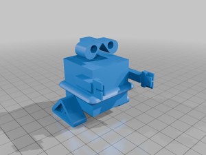 WALL-E With a Floatie