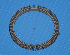 TOOTHED WHEEL FOR A VICTOR POOL ROBOT