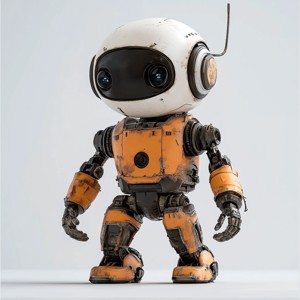 AI ROBOT ASSISTANT 3D MODEL - HD VERSION