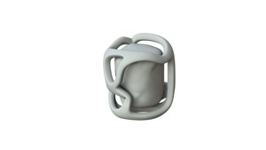 SciFi Shape Object Low Poly 85