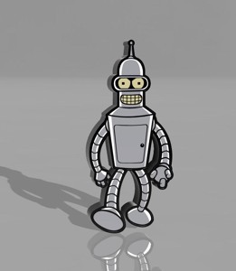 BENDER FUTURAMA LAMP
