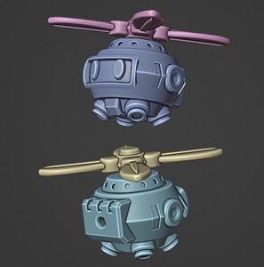 PropellorBot Action Figure