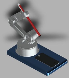 robotarm to control your phone