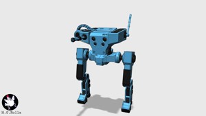 Biped Scout Robot