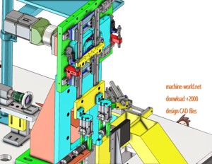industrial 3d model magnetic detector