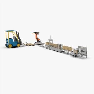 Automatic Carton Unpacking Packing and Palletizing Machine