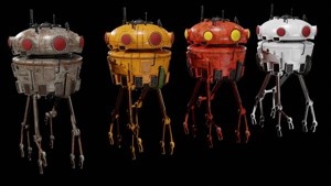 Sci-Fi Collector 3D Model