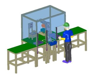 Robot check assembly
