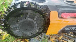 WORX WR165E M500 PLUS LANDROID SPIKED WHEEL,WORX MOWER