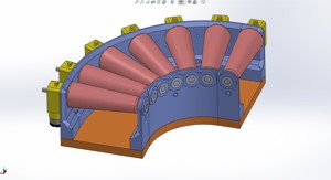 Curve Roller Conveyor DIY