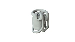 SciFi Shape Object Low Poly