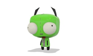 GIR in dog suit (Invader Zim)