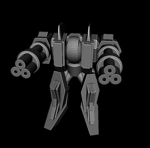 Machine Gun Swarm Weasel-Mech