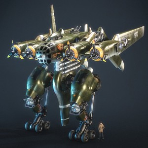Mecha B-24 Liberator