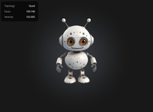 robot cute mini