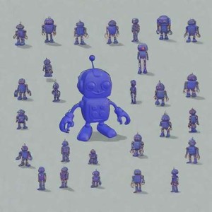 ROBOT FIGURE-MINI ROBOT TOY