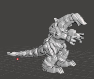 DEATH SAURER GASHAPON PVC PLASTIC FIGURE TOY MINI MODEL