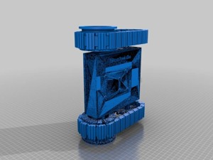 Robot with chain drive or wheel