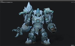 Winter mecha
