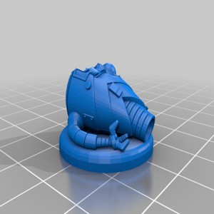 HOVER ROBOT CRASH DEAD CRASHING - MASTERS OF THE UNIVERSE - MINIATURE
