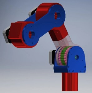 Triple Cycloidal Robot Arm Proto-2