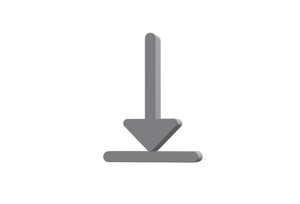3d arrow alt to bottom